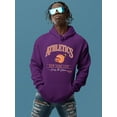 thumbnail image 2 of Nyc Athletics Varsity Style Hoodie Men -Image by Shutterstock, Male 3X-Large, 2 of 4