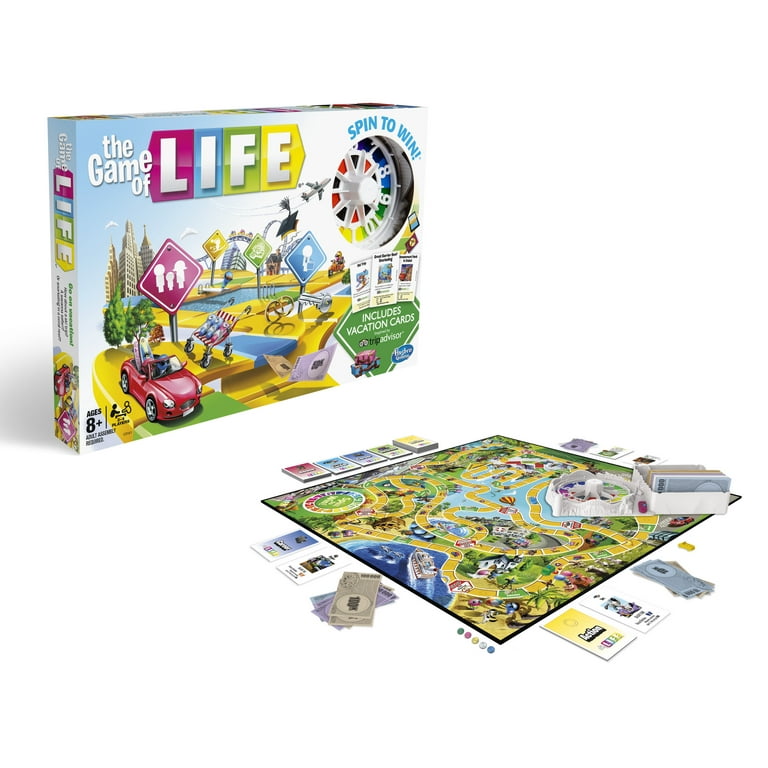  Hasbro Gaming The Game of Life Board Game : Toys & Games