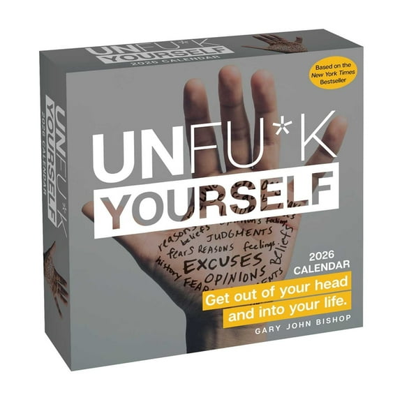 Unfu*k Yourself 2026 Day-To-Day Calendar, (Paperback)