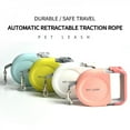 thumbnail image 2 of OUSITAID Pet Towing Rope Dog Automatic Retractable 5m Traction Belt for Pets  Pink, 2 of 6