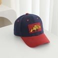 thumbnail image 5 of HNMKIU Washed Kids Baseball Cap With Excavator Design Soft Adjustable Toddler Hat For Boys And Girls Navy,2-8 Years, 5 of 5