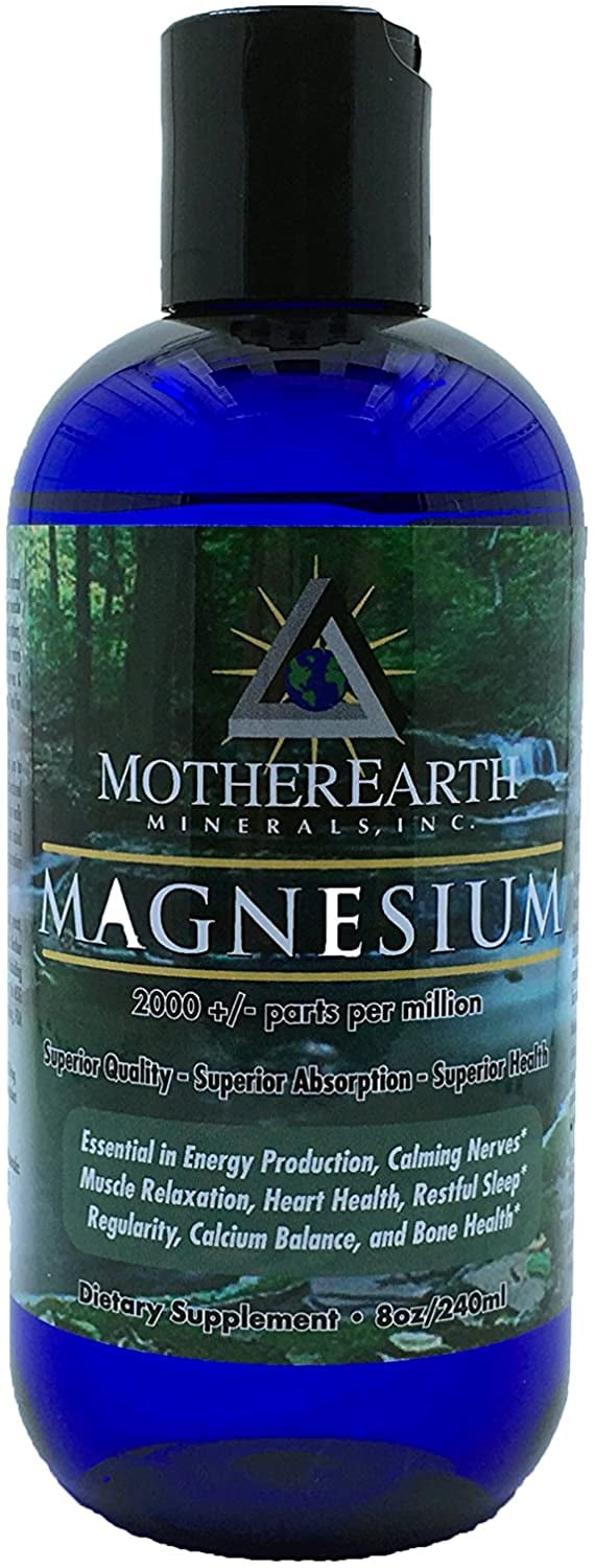 Mother Earth Minerals Angstrom Minerals Magnesium 8 oz