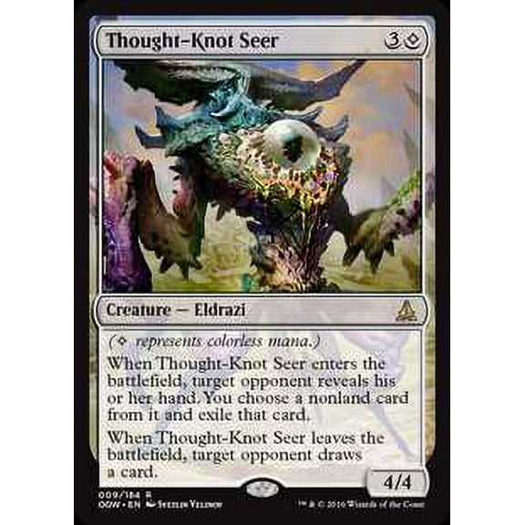 MtG Oath of the Gatewatch Rare Thought-Knot Seer (Foil) #9