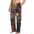 thumbnail image 6 of Sikiie Eerie Skull Holding Another Pajama Pants Men, PJ Bottoms, Sleep & Lounge Pants-Large, 6 of 6