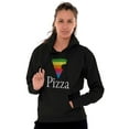 thumbnail image 4 of Rainbow Pride Piece of Pizza LGBT Hoodie Sweatshirt Women Men Brisco Brands S, 4 of 6