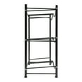thumbnail image 4 of 3-Tier Double Rows Water Bottle Rack Floor Standing Steel Display Storage Rack, 4 of 16