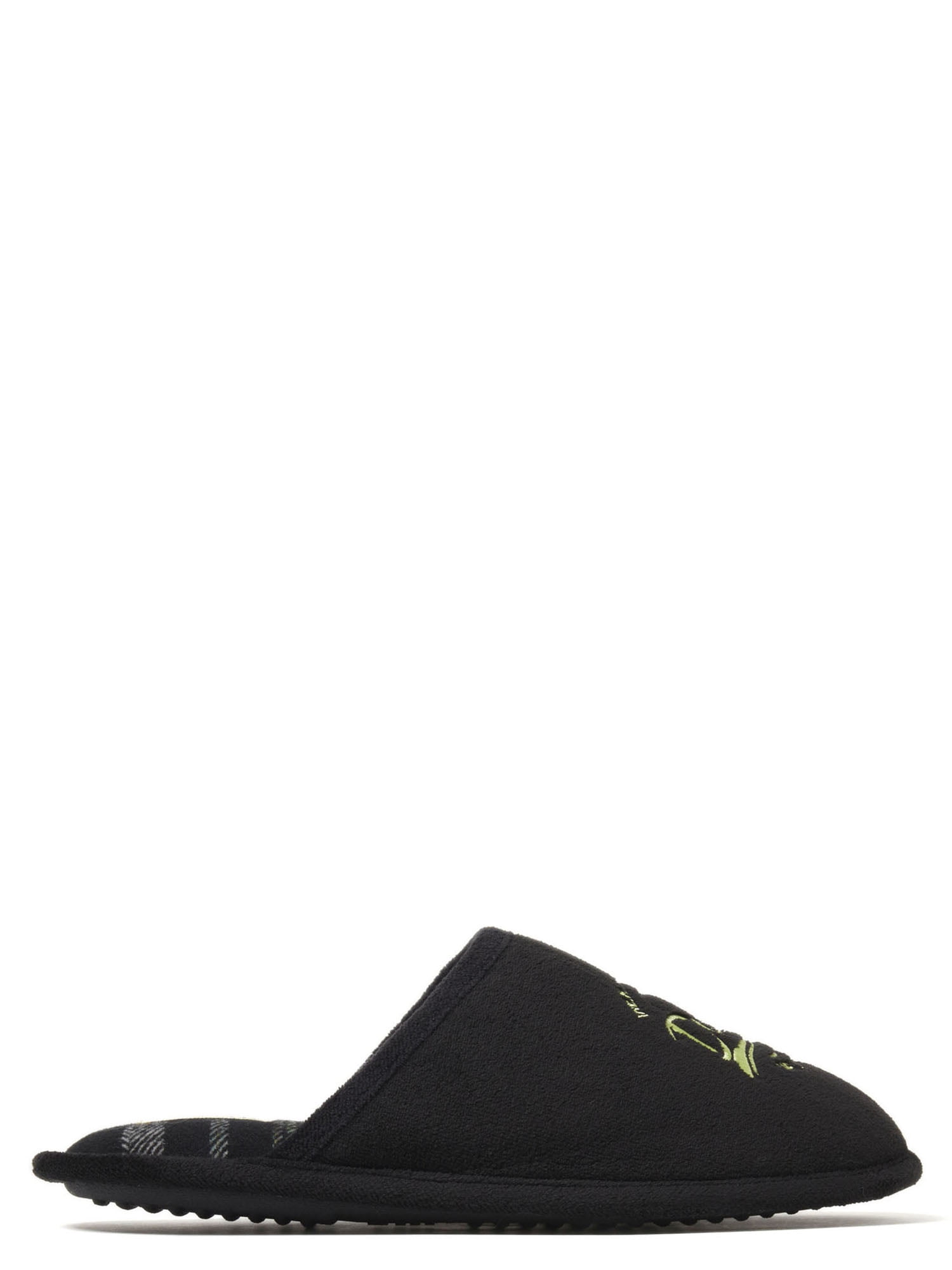 Dearfoams Cozy Comfort Men's Terry Slogan Scuff