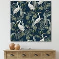thumbnail image 2 of Designart ' Chinoiserie With Peonies and Birds VII ' Traditional Canvas Wall Art Print, 2 of 4