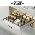 thumbnail image 7 of 1Pack Pull Out Cabinet Organizer,Expandable Heavy Duty Slide Out Drawers, Adjustable Drawers for Kitchen Cupboard with Adhesive Film for Kitchen Pantry Bathroom, 7 of 7
