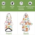 thumbnail image 6 of Bingfone Animal Cartoon Style Dog Clothes Hoodie, Pet Winter Coat,Puppy Sweatshirts For Small Dogs Boy Girl,Suitable For All Breeds-Large, 6 of 9
