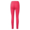 thumbnail image 4 of Women Slim Fit Yoga Leggings – No Pocket Minimalist Design Stretch Tight Workout Pants, Black Leggings Women Athletic Training Bottoms For Daily Movement, 4 of 6