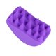 thumbnail image 5 of Cepillo de champú masajeador para el cuero cabelludo, cepillo de masaje Manual húmedo y seco para la cabeza del cuero cabelludo para hombres, mujeres - Púrpura Baoblaze Cepillo de masaje para cuero cabelludo, 5 of 6