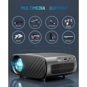 Mini Projector for iphone, Portable Projector with Tripod, 1080P HD Outdoor Projector, Movie Projector