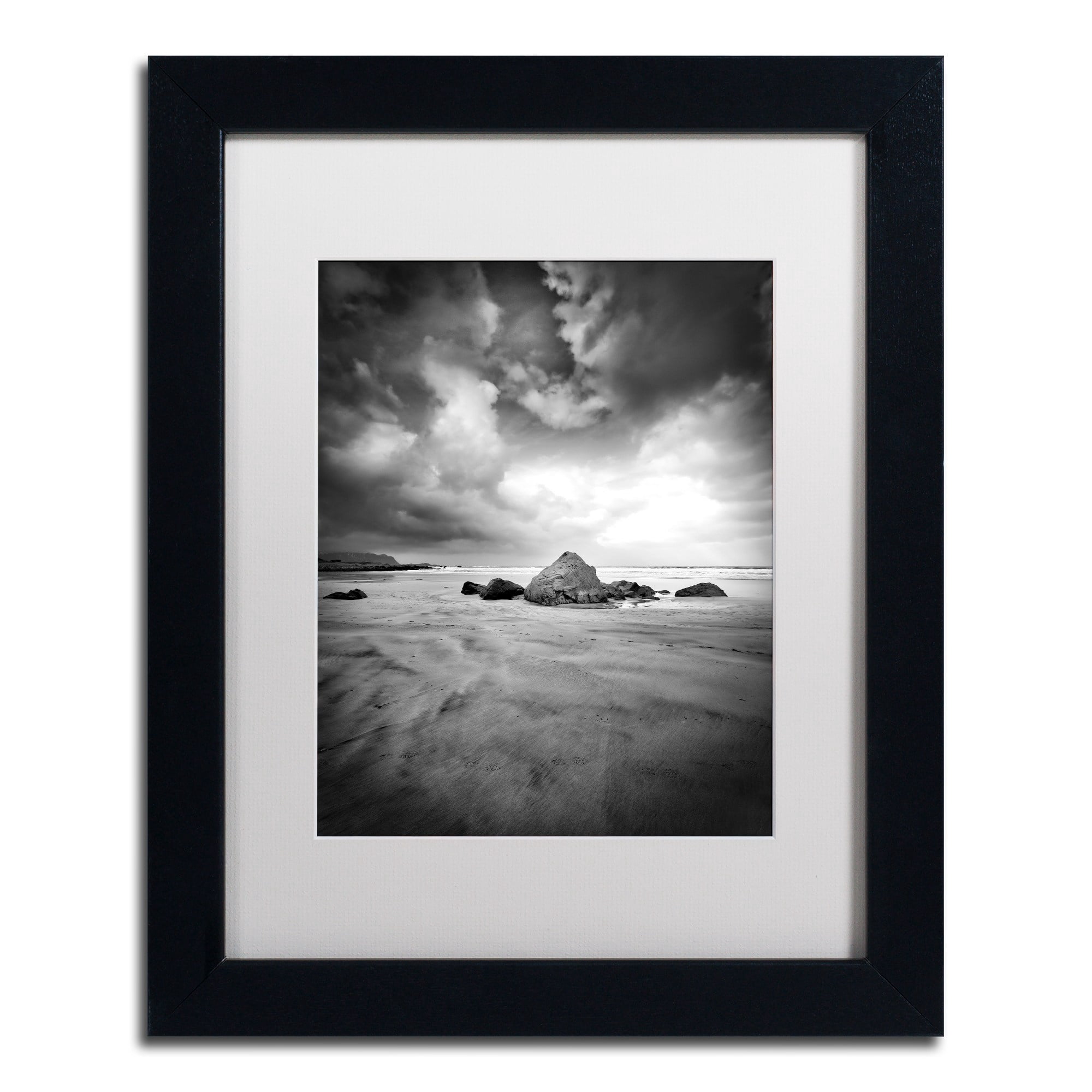 Trademark Fine Art "World in Change" Canvas Art by Philippe Sainte-Laudy, White Matte, Black Frame