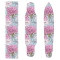 thumbnail image 4 of 44"x10" Skateboard Grip Tape Protector Sheets Nonslip Protection Griptape Sheet for Outdoor Sports Pink Peony Pattern, 4 of 7