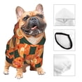 thumbnail image 3 of Fotbe Ramen Noodle Soup Sudadera con Estampado para Perros Pequeños – Suéter con Capucha para Mascotas, Tela Suave de Forro Polar con Bolsillo-X-Large, 3 of 7