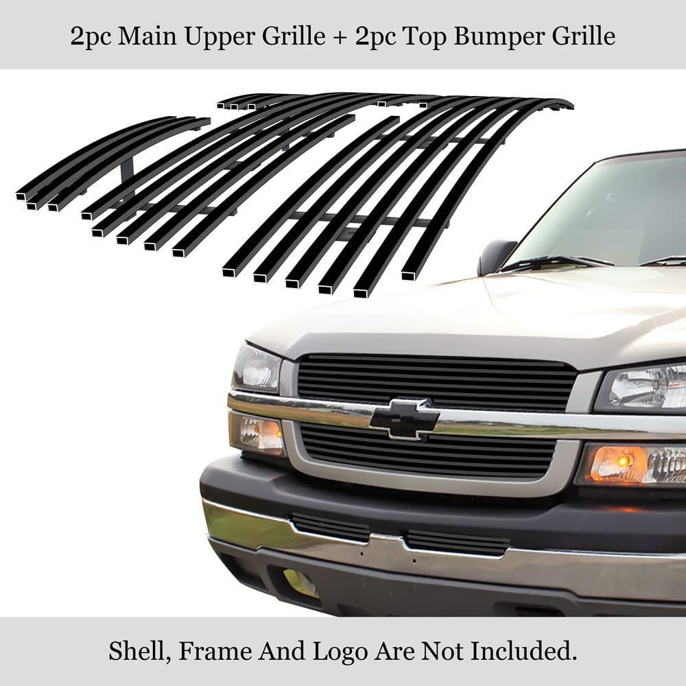 02-06 CHEVY AVALANCHE/03-05 SILVERADO 1500 MAIN UPPER MESH GRILLE GRILL INSERT 02-06 CHEVY AVALANCHE/03-05 SILVERADO 1500 MAIN UPPER MESH GRILLE GRILL INSERT