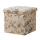 thumbnail image 1 of otomano de almacenamiento, asiento de taburete de reposapiés plegable de de juguetes, contenedor de almacenamiento funciones C, 1 of 3