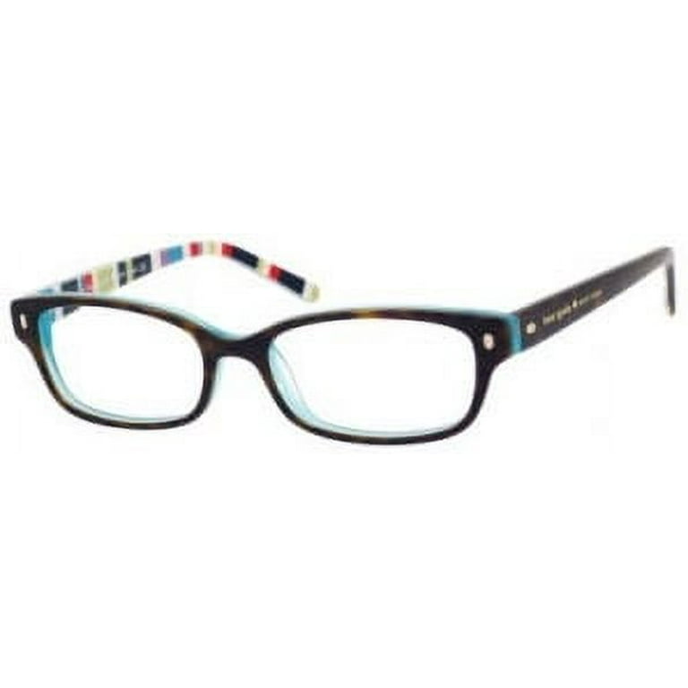 Eyeglasses Kate Spade Lucyann 0X77 Tortoise Aqua Striped  display picture 3