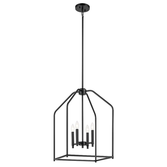 Madden - Light Black Steel Pendant Light
