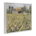 thumbnail image 4 of Stupell Industries Meadow Path to Barn Landscape Painting White Framed Art Print Wall Art, 20 x 16, 4 of 10