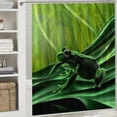 thumbnail image 6 of Orinice Shower Curtain Set,Farmhouse Shower Curtains for Bathroom,Banana Leaf Frog,Shower Curtain, 36x72, 6 of 7