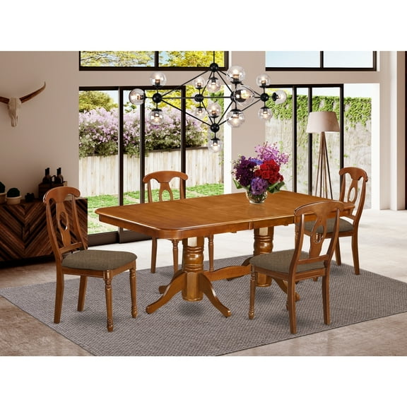 Rectangular Dining Table Set with Chairs - Kitchen Table Set for Home