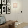 thumbnail image 4 of Cal Lighting 100W metal floor lamp with corks shade, 4 of 5