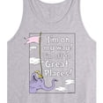 thumbnail image 2 of Dr. Seuss - I'm On My Way - Men's Jersey Tank Top, 2 of 5