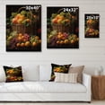 thumbnail image 4 of Designart "Capturing Market Colors in Paris II" Farmhouse Print on Natural Pine Wood, 4 of 5