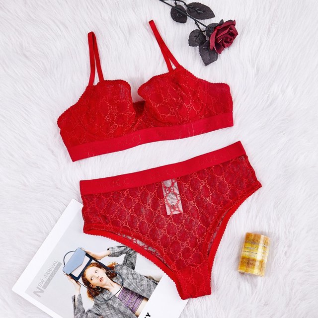 GUCCI Comfort Push-Up Sujetador Bragas 2 Piezas sexy Diseño Transpirable sense monogram print