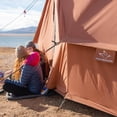 thumbnail image 4 of (2 pack) WHITEDUCK Regatta Canvas Bell Tent - w/StoveJack, Waterproof, 4 Season Luxury Camping and Glamping Yurt Tent Outdoor (10' (3M), Water Repellent, Desert Red), 4 of 7