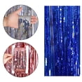 thumbnail image 3 of vnanda Festive Rain Curtain 4pcs Rain Curtain Tassel Easy Installation Self-adhesive Fringe Curtain for Festive Party Decoration Tassel Curtain, 3 of 8