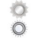 thumbnail image 1 of Espejo redondo de pared,Espejo redondo para colgar en la pared,espejo de baño,Espejo de sol para colgar en la pared,espejo de flores para baño,Espejos decorativos antiguos para pared,Entradas, 1 of 9