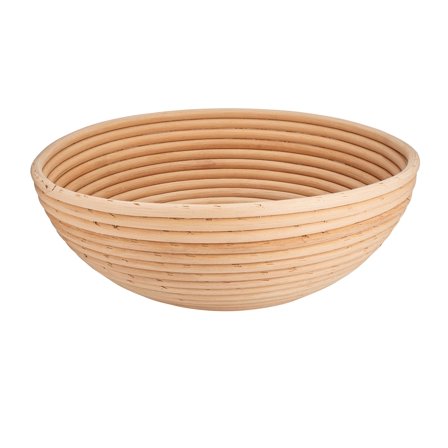 Matfer Bourgeat Banneton Willow Proofing Basket, Round, 7 1/2"