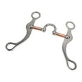 thumbnail image 4 of Broca para boca de caballo Jadeshay de acero inoxidable filete de caballo accesorio para caballo, 4 of 8