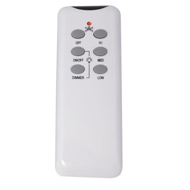Design House 154286 Télécommande pour Ventilateur de Plafond - Blanc