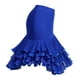 thumbnail image 2 of Falda de mujer para fiesta, falda de baile, elegante y moderna falda latina para vals. Azul L, 2 of 9
