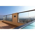 thumbnail image 4 of 20025LEDDMG-BL/FST Access Lighting Strand - 12W 1 LED Outdoor Wall Sconce In Modern Style-5.5 Inches Tall and 5.5 Inches Wide, 4 of 7