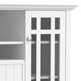 thumbnail image 6 of Bedford SOLID WOOD 53 inch Wide Transitional TV Media Stand in White, 6 of 11