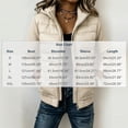 thumbnail image 2 of Luvrsol Winter Coats for Women Hooded Quilted Puffer Jacket Full Zip Warm Coat Outerwear, Beige S-2XL, 2 of 7