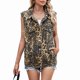 thumbnail image 1 of Chaleco Vaquero para Mujer, de Gran Tamaño, Sin Mangas, con Botones y Chaqueta Vaquera Estampado de Leopardo XL, 1 of 9