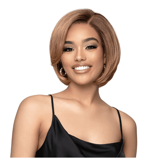 Bobbi Boss Aiza Boss Lace Curly Edge Premium Synthetic MLF710 Lace Wigs / Color: T530/RED