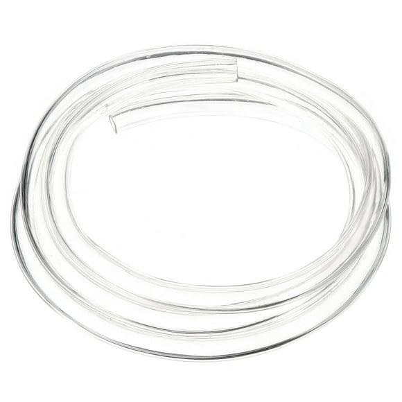 Tubing, 8mm ID x 14mm OD - 6 Feet Long Clear Vinyl Water Pipe, Lightweight Plastic Flexible