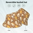 thumbnail image 5 of Daiia Cartoon Bulldog Pattern Bucket Hat - Trendy Cotton Sun Hat for Beach, Golf, Fishing - Fun Outdoor Vacation Boonie for Men and Women, 5 of 9