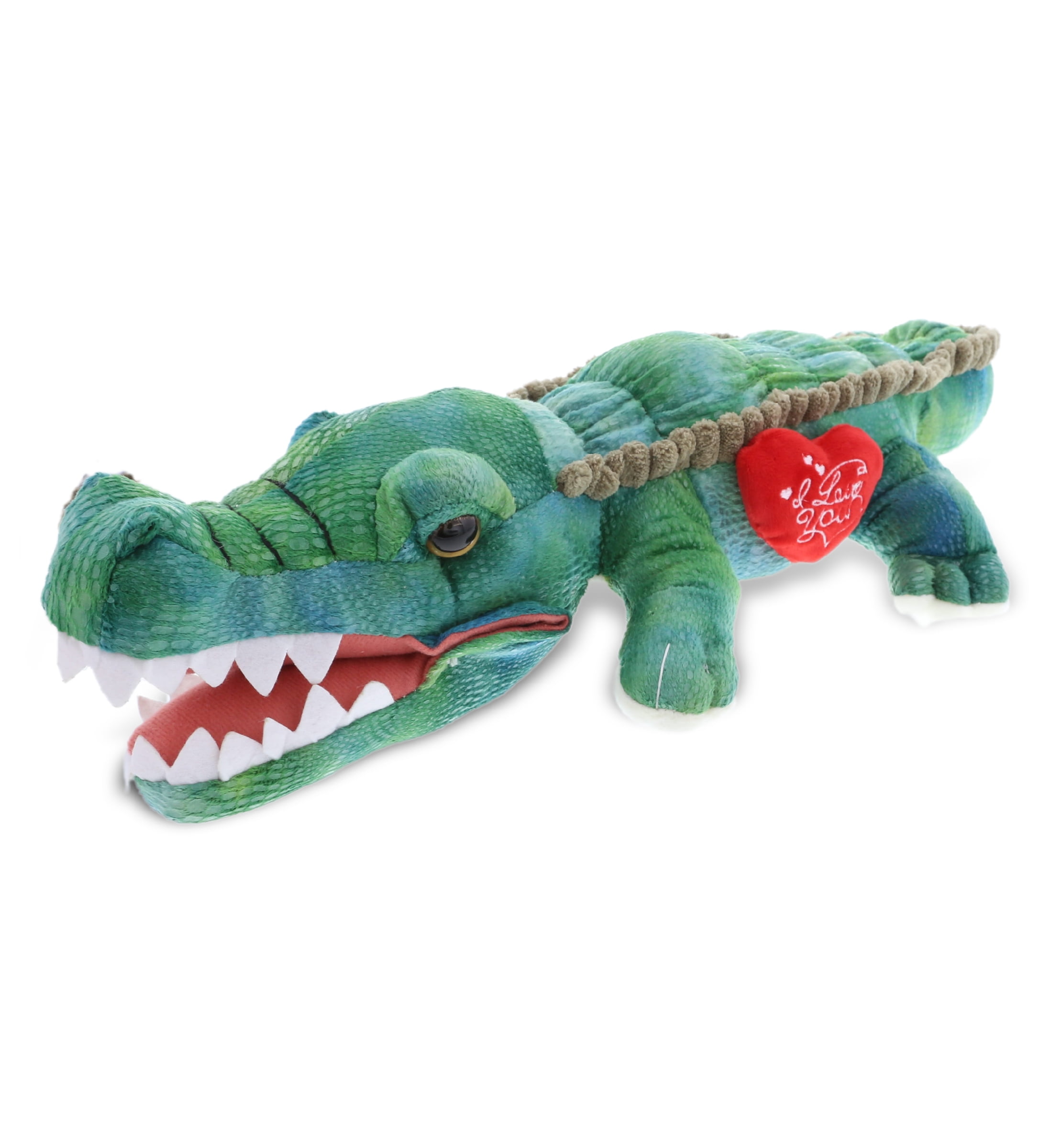 green alligator plush