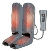 RENPHO Leg Massager with Heat, Air Compression Calf and Foot Massage for Circulation, Muscle Pain Relief, 2 Heat 5 Modes 3 Intensities, Improve Circulation Boots, Gifts for Dad Mom