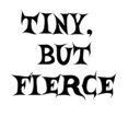 thumbnail image 2 of CafePress - Tiny But Fierce Infant Body Suit - Baby Light Bodysuit, Size Newborn - 24 Months, 2 of 4