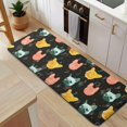 thumbnail image 5 of Music Bulldog Kitchen Rug Mat,Kitchen Runner Rugs Non Skid Washable,Decorative Kitchen Floor Mats for Kitchen,Sink,Laundry,17"x47.2", 5 of 7