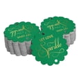 thumbnail image 1 of Inkdotpot Real Gold Foil Let Love Sparkle Wedding Tags Favor Hang Paper Tags 100 Piece, 1 of 6